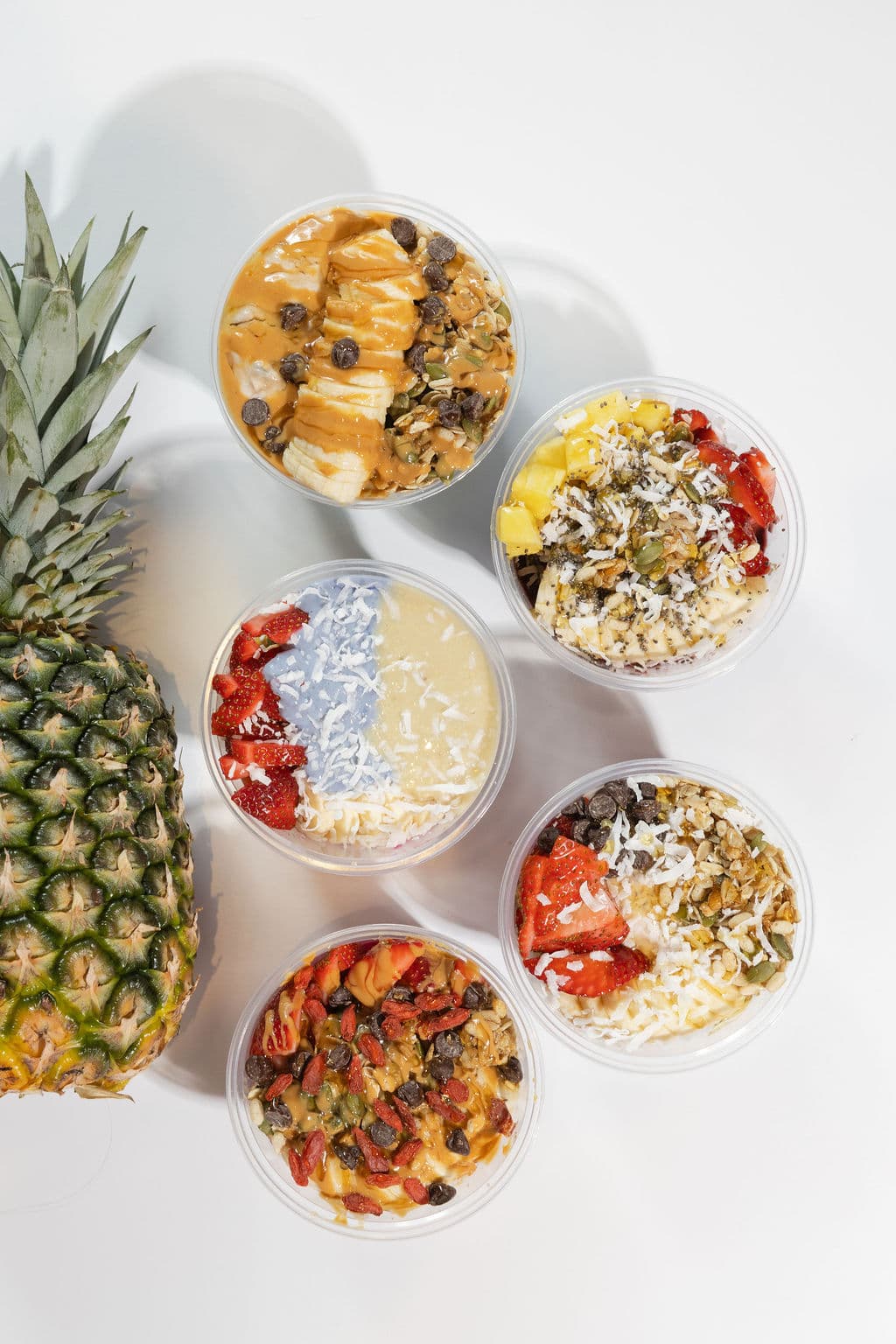 Acai bowl station for catering